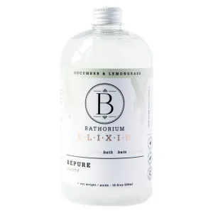 Bubble Bath Elixir - BePure, Cucumber & Lemongrass