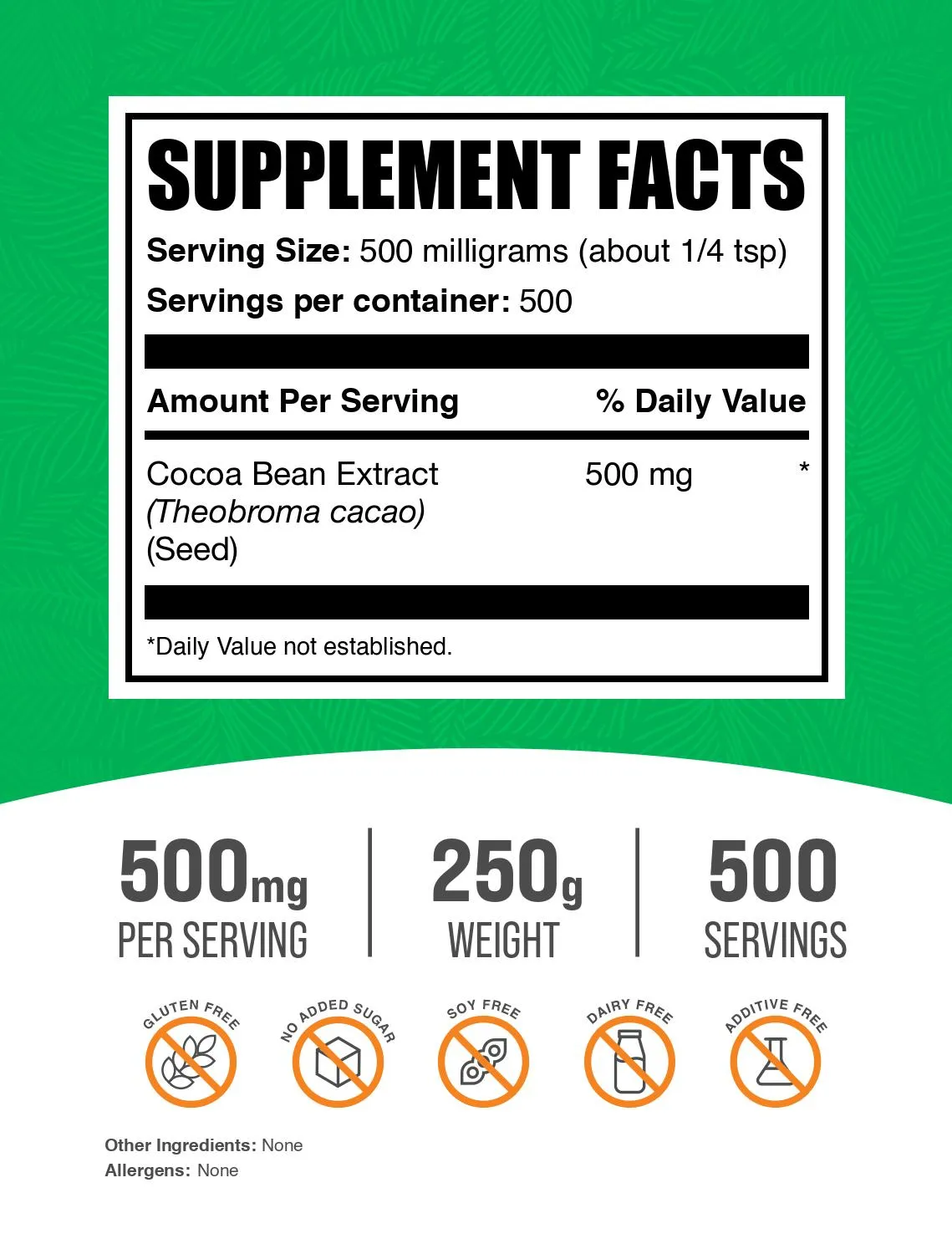Cocoa Bean Extract Powder