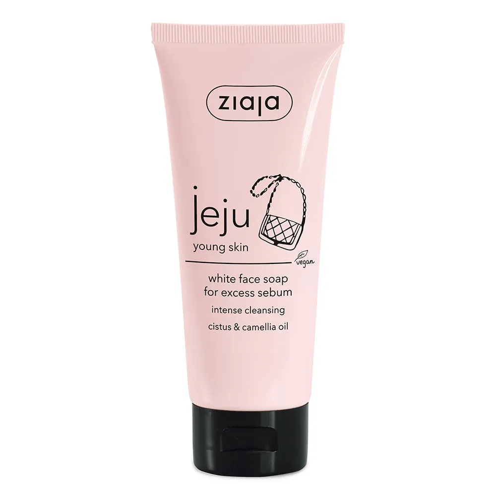Jeju White Face Soap for Excess Sebum