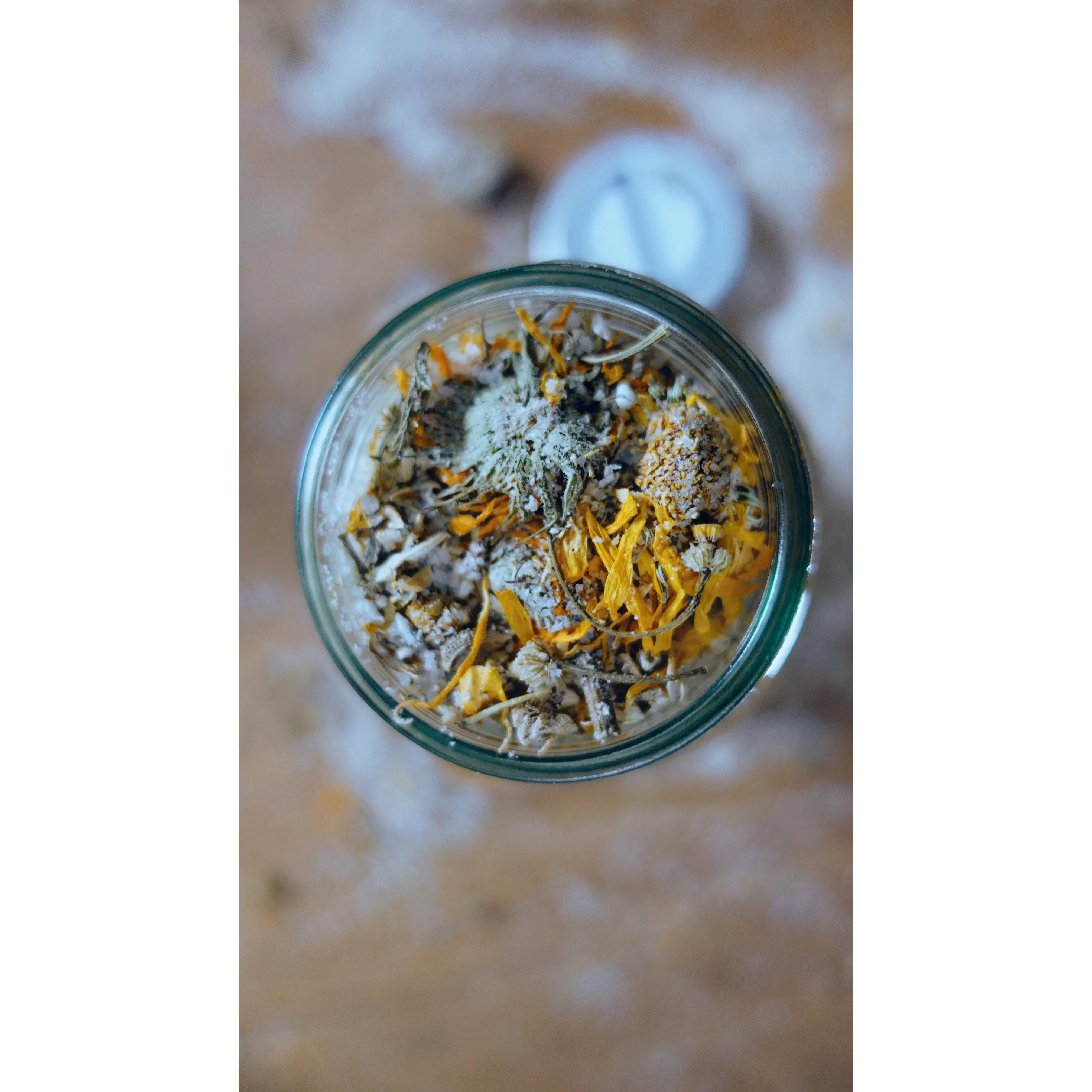 Restoring Bath Salt Soak with Chamomile Flowers and Organic Oats 500g