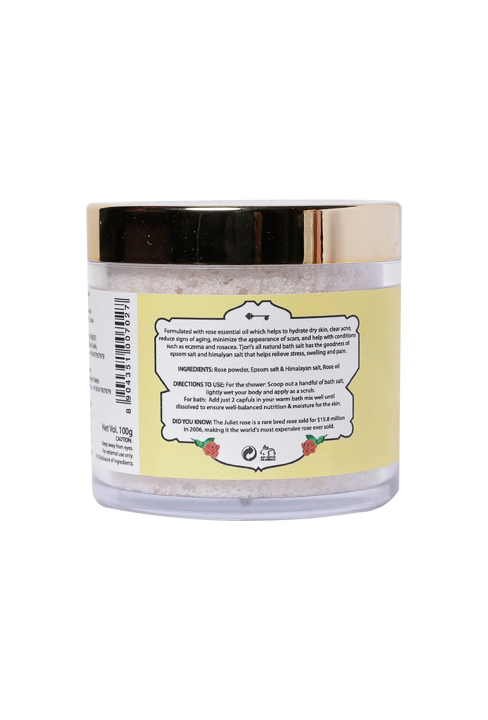 Rose Salt Bath Soak