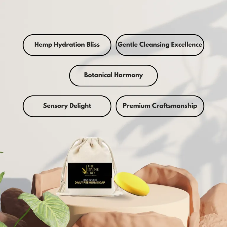 The Divine CBD- Hemp Infused Daily Premium Soap