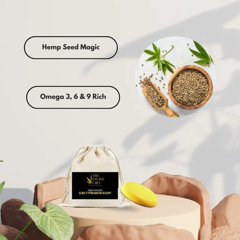 The Divine CBD- Hemp Infused Daily Premium Soap