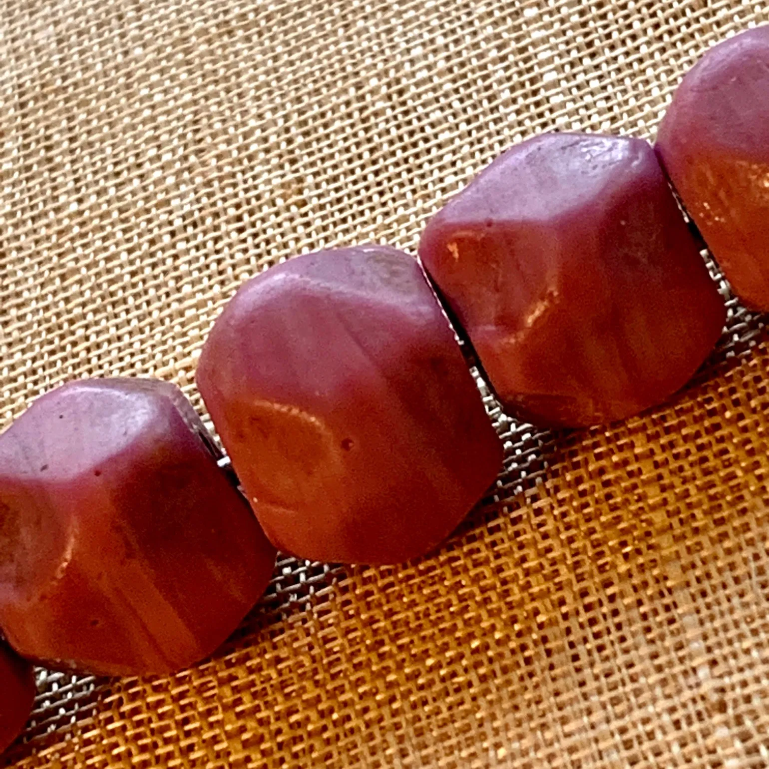 Venetian Faceted Beads