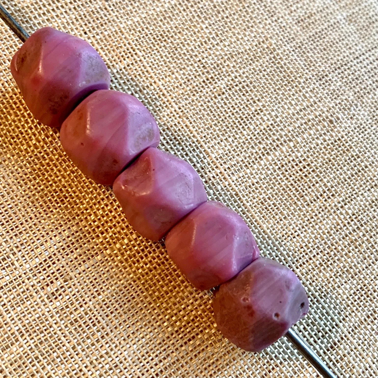 Venetian Faceted Beads
