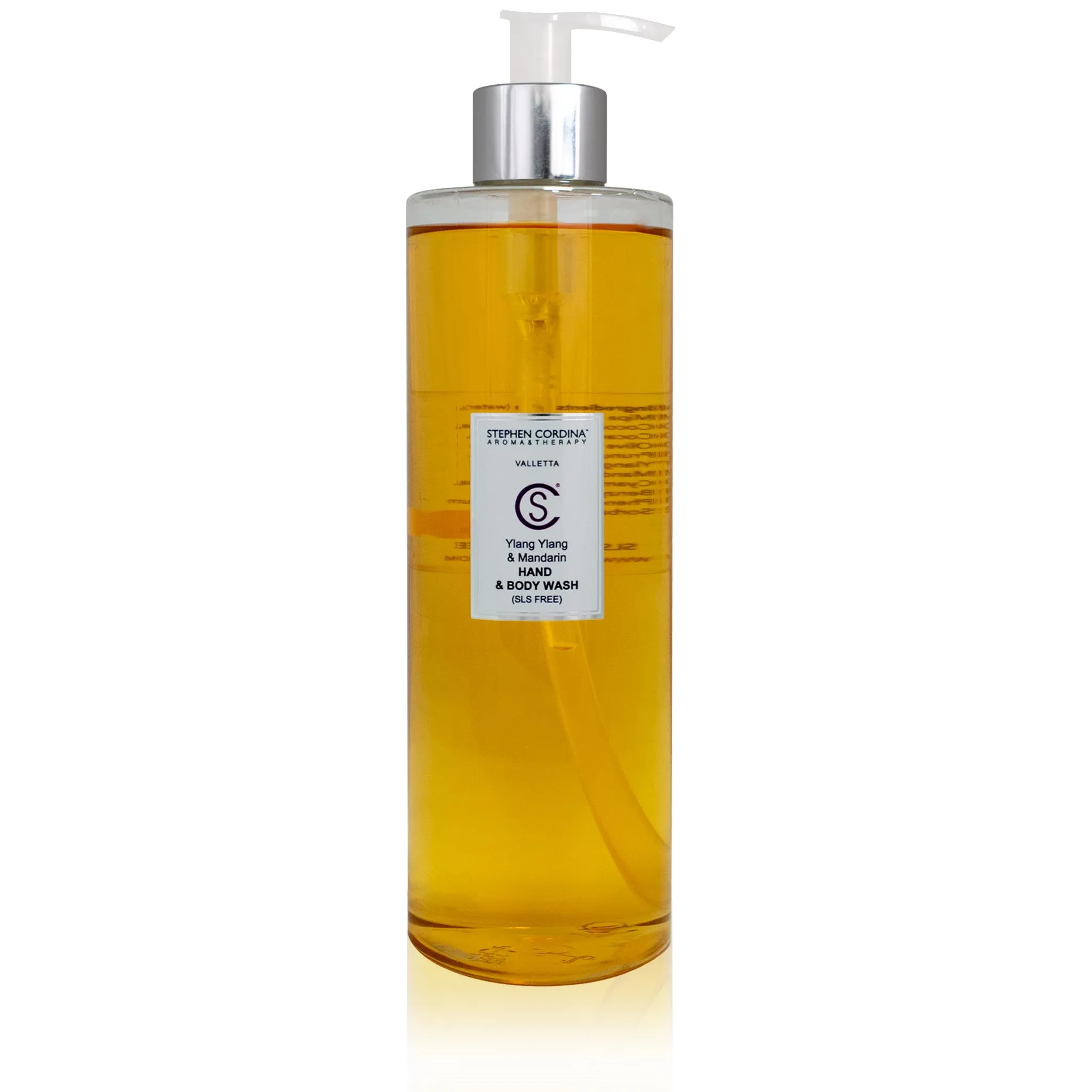 Ylang Ylang  Mandarin Hand Body Wash SLS Free 500m